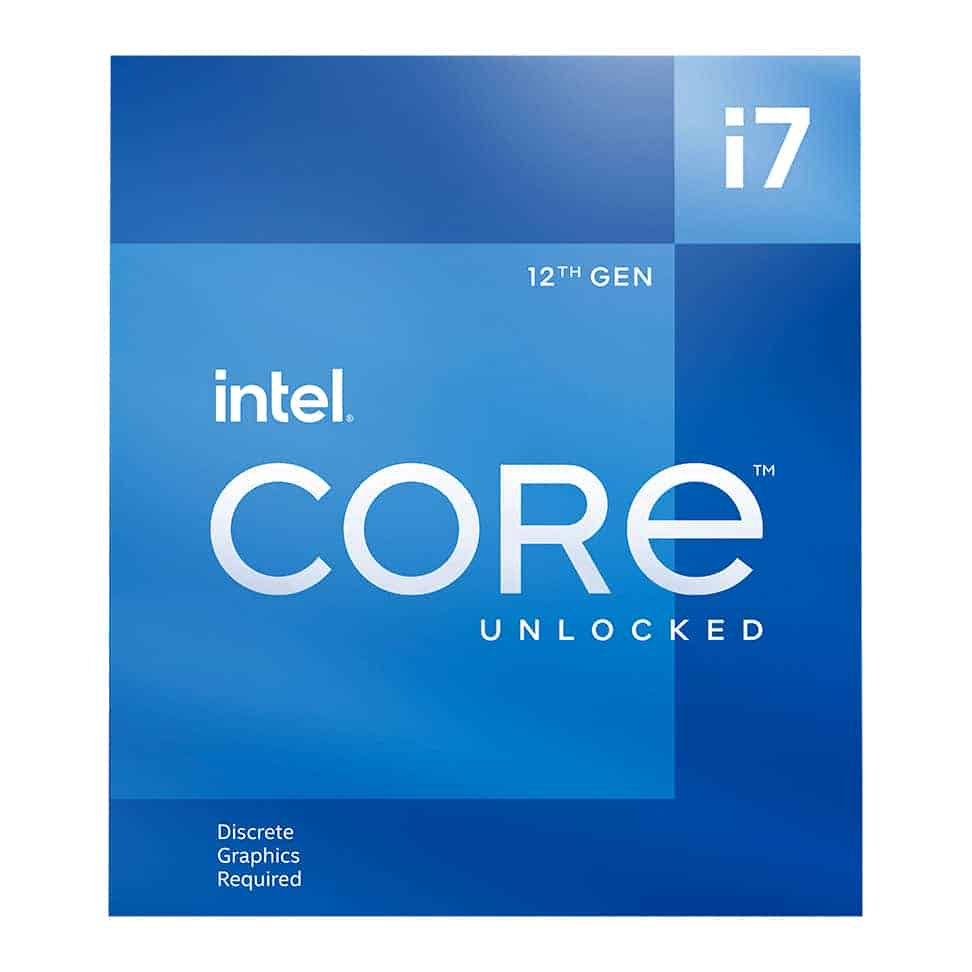 (image for) Intel Core i7 12700F 12 Core Alder Lake CPU-Processor